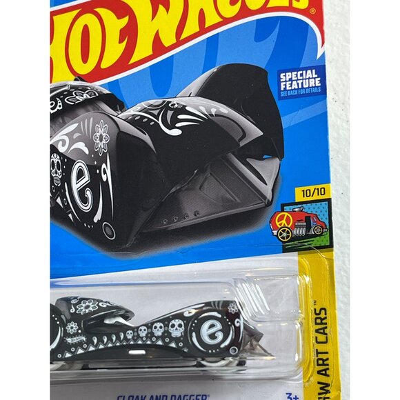 Hot Wheels Cloak & Dagger Art Cars 10/10 Special Feature Diecast 1:64 - Picture 3 of 10